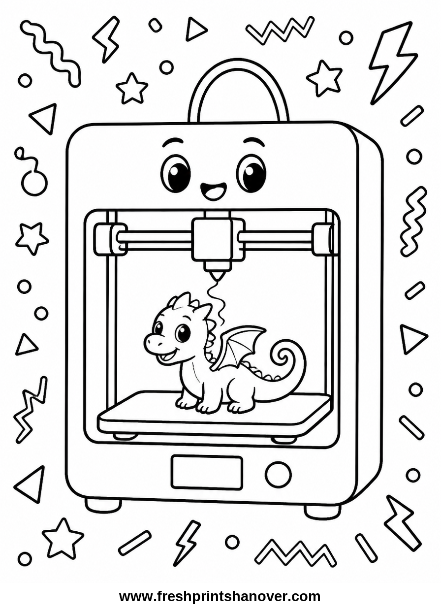 Filament Spools coloring page preview